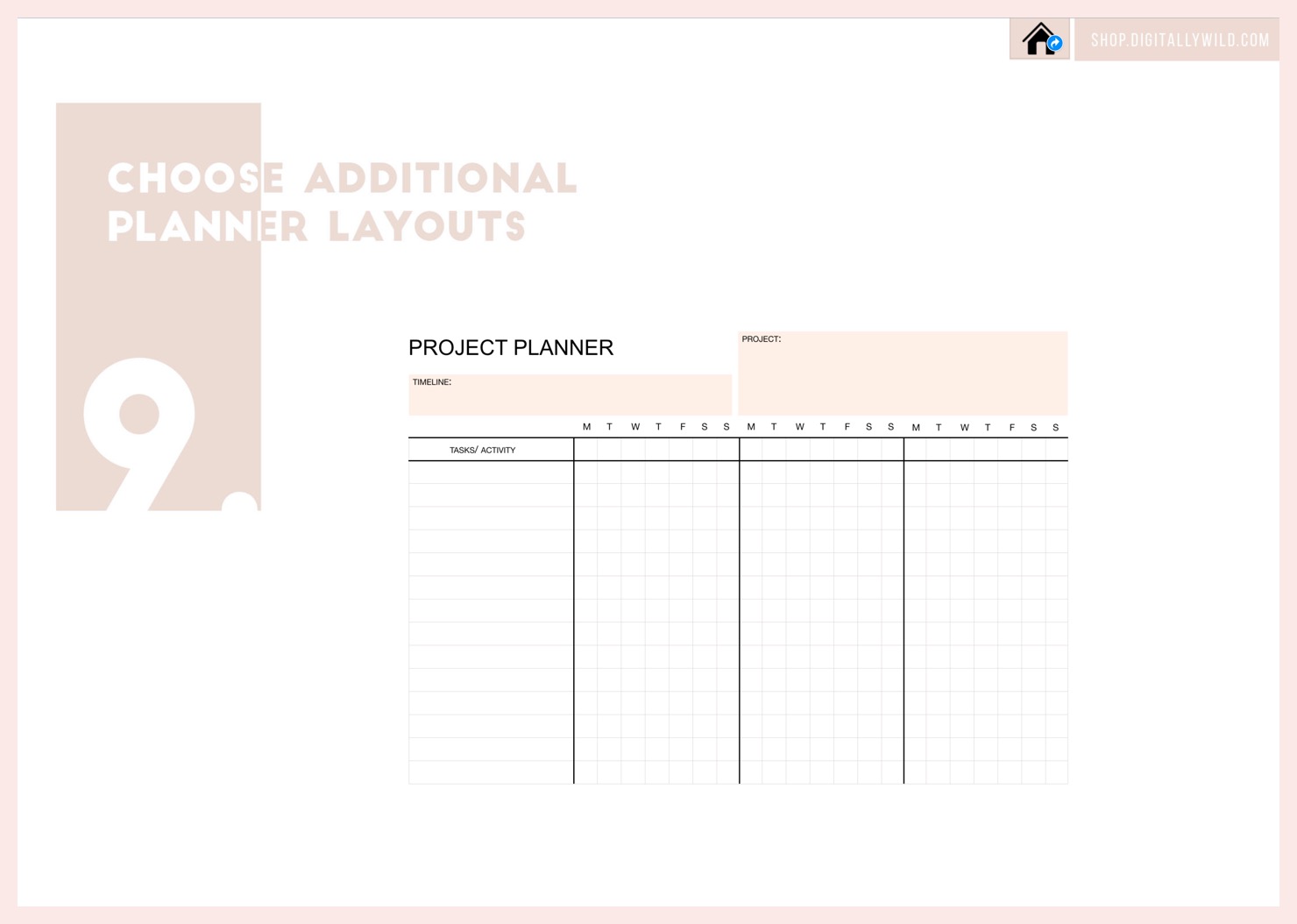 Additional Planner Pages